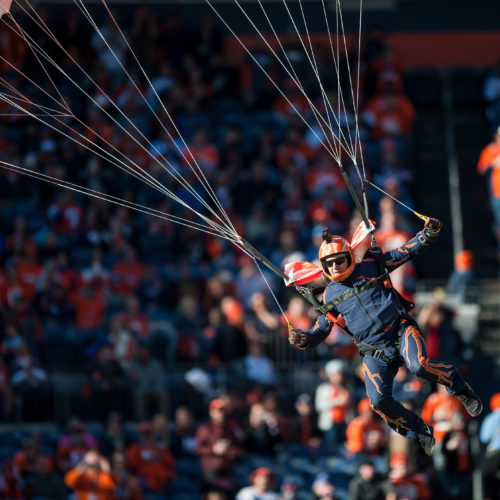Broncos Team thunderstorm