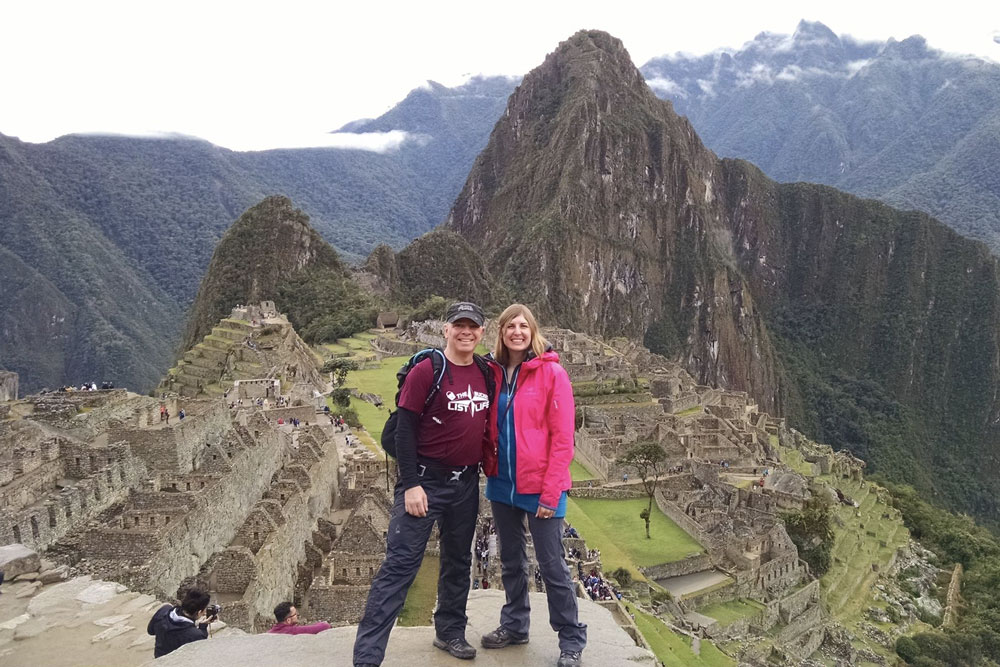 Peter Andexlinger At Machu Picchu